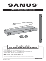 Sanus CAPT01 Installation guide