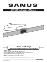 Sanus CATG01 Installation guide