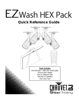 CHAUVET DJ EZwash Hex Pack Reference guide