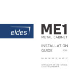 Eldes ME1 Installation guide