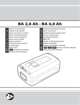 Oleomac Batteria BA 4 Ah Owner's manual