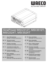 Waeco SinePower MSI2312T, MSI 3512T, MSI 2324T, MSI3524T Operating instructions