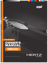 Hertz ES F25.5  Owner's manual