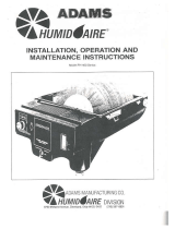 Humidaire FH400 Owner's manual