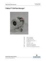 Remote Automation Solutions FloBoss 104 Flow Manager Operating instructions