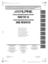 Alpine INE-W INE-W997DC User manual