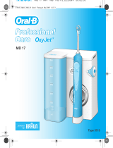 Braun Oral-B OxyJet MD 17 User manual
