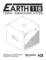 Montarbo Earth 118 Owner's manual