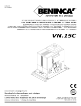 Benninca VN.15C User guide