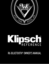 Klipsch L.L.C. R6 In-Ear Bluetooth User manual