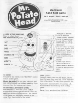 Playskool PLAYSKOOL MR. POTATO HEAD Hand Held Game Operating instructions