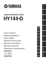 Yamaha HY144 Owner's manual