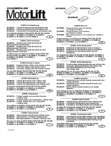 Chamberlain Motorlift / 8xxxE Series Owner's manual