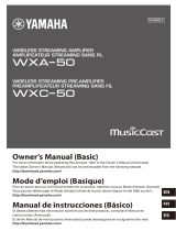 Yamaha WXC-50 User manual