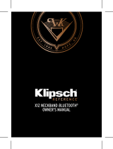 Klipsch X12 Neckband Owner's manual