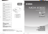 Yamaha MDX-E300 Owner's manual