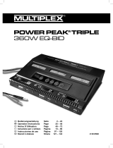 MULTIPLEX Power Peak Triple Owner's manual