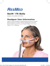 ResMed Swift FX Bella Headgear / Nasal Pillows System User manual