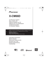 Pioneer X-CM66D User manual