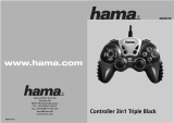 Hama 34310 Controller Triple Black Owner's manual