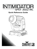 CHAUVET DJ Intimidator Spot 355Z IRC Reference guide