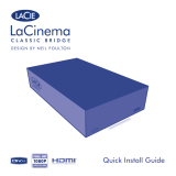 LaCie LaCinema Classic Bridge Quick setup guide