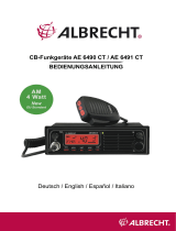 Albrecht AE 6491 VOX und WP-24 Freisprecheinrichtung Owner's manual