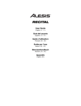 Alesis Recital User manual