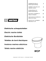 Vetus Electric marine toilet type WCP Installation guide