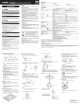Yamaha VXC8 Owner's manual