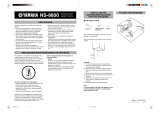 Yamaha NS-8800 Owner's manual