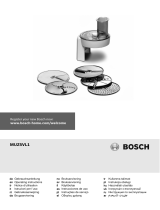 Bosch VeggieLove MUZ5VL1 User manual