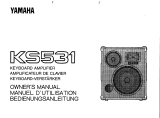 Yamaha KS531 Owner's manual