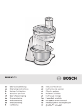 Bosch MUZ5CC1 User manual