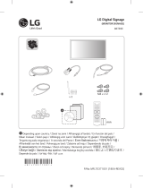 LG 86TR3E-B Quick setup guide