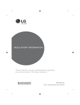 LG 55SL5B-B Owner's manual