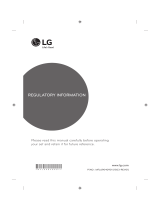 LG 55XF2B Owner's manual