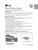 LG MP500-FJBFP Operating instructions