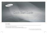 Samsung S1065 Quick start guide