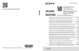 Sony Série A6500 User manual