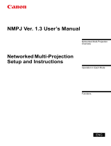 Canon XEED WUX450ST User manual