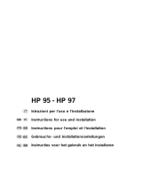 Whirlpool HP 97 User guide