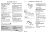 Ignis ICF 221/1 IG User guide