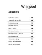 Whirlpool ADN203 C User guide