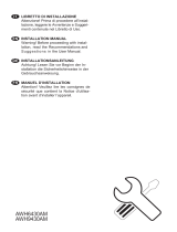 AEG AWH6430AM Installation guide