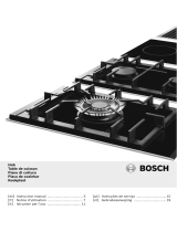 Bosch Sealed plate cooktop Domino User manual