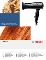 Bosch PHD2511 User manual