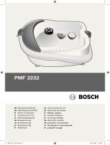 Bosch PMF2232 Owner's manual