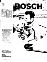 Bosch KSK38400SD/01 Owner's manual