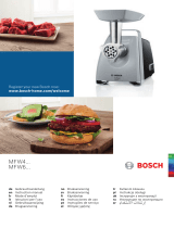 Bosch MFW45120 User manual
